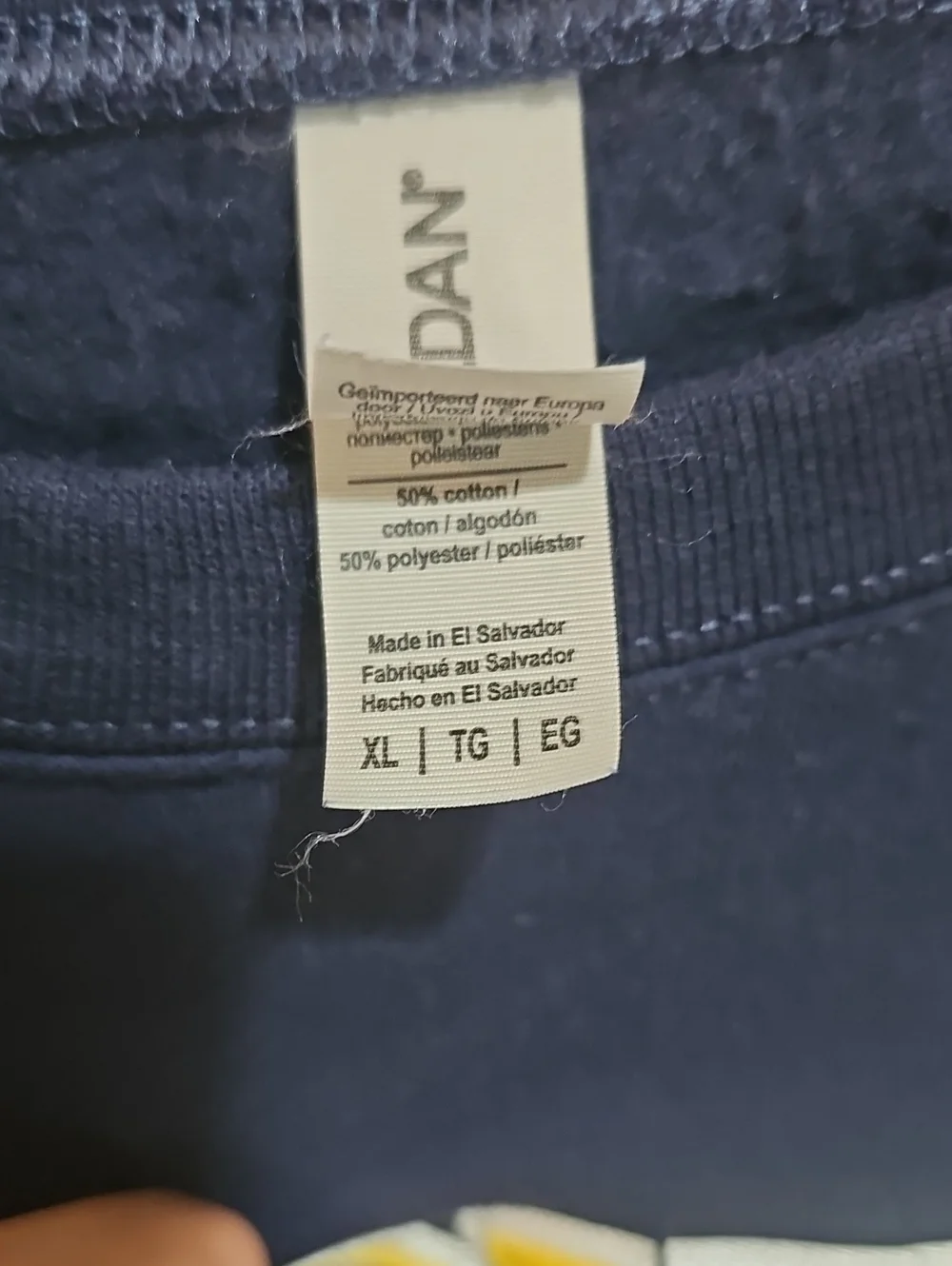 Mens Crew Neck Sweat Shirt - Picture 2 of 4